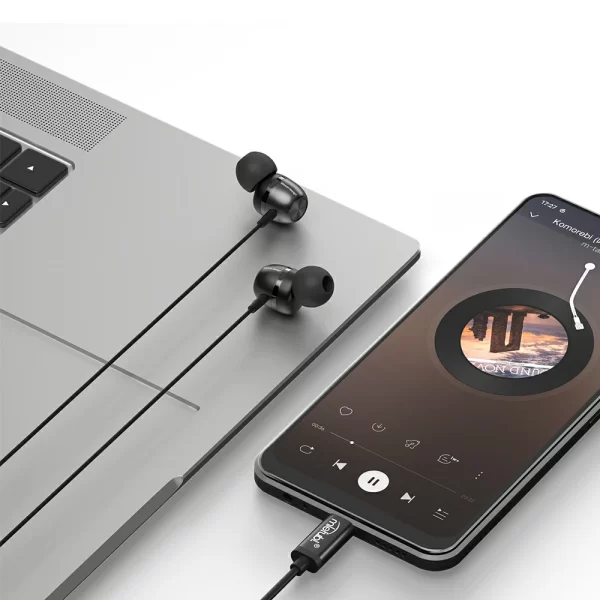 Fones de ouvido com controle de fio intra-auricular USB-C - Image 3